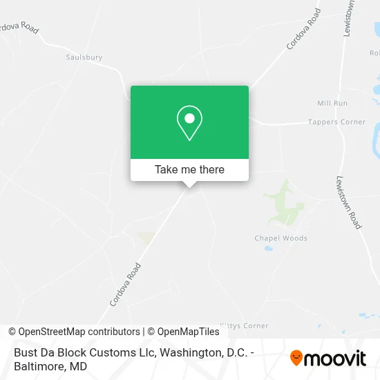 Bust Da Block Customs Llc map