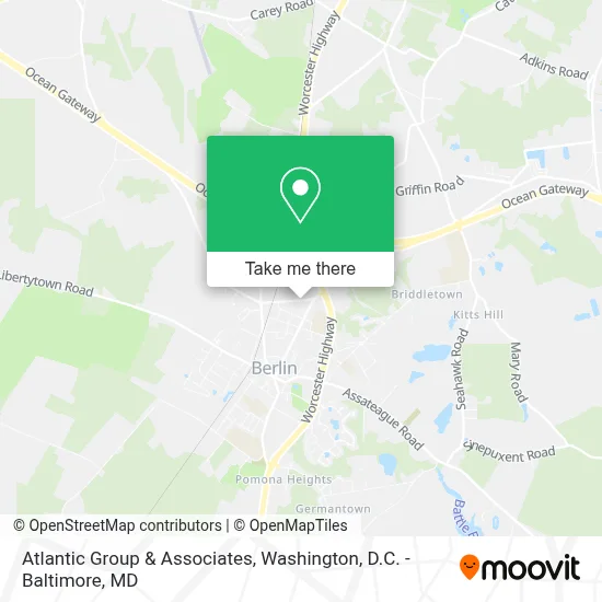 Atlantic Group & Associates map