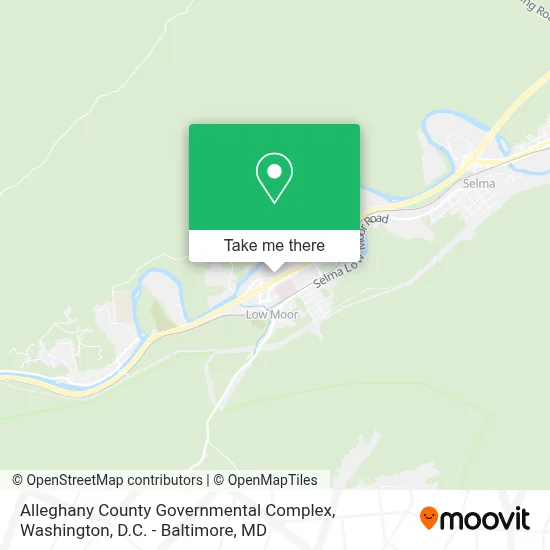 Alleghany County Governmental Complex map