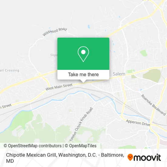 Chipotle Mexican Grill map