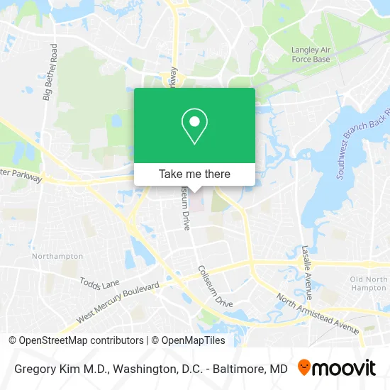 Gregory Kim M.D. map
