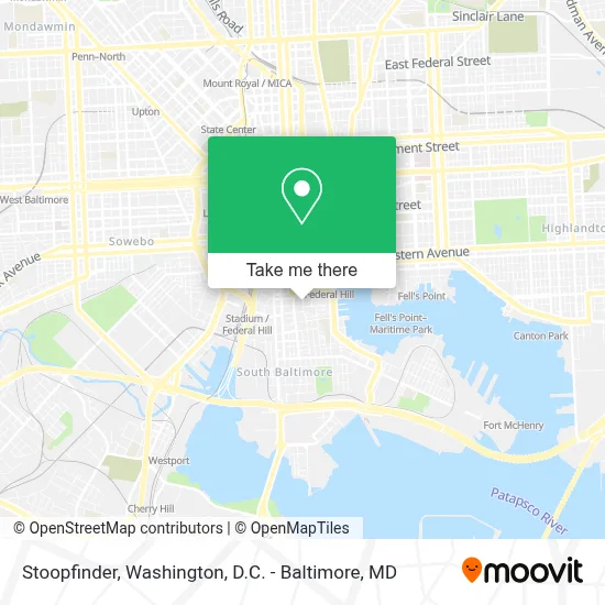 Stoopfinder map