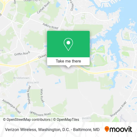 Verizon Wireless map