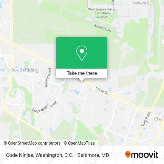 Code Ninjas map