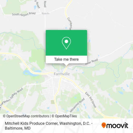 Mitchell Kids Produce Corner map