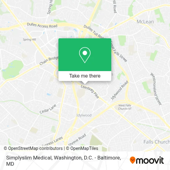 Simplyslim Medical map