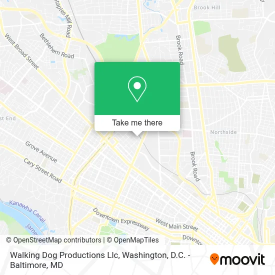 Walking Dog Productions Llc map