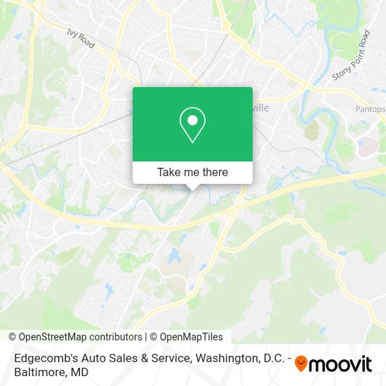 Edgecomb's Auto Sales & Service map