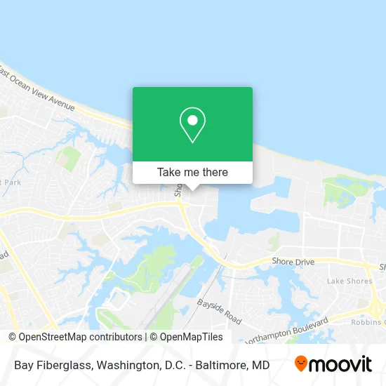 Bay Fiberglass map