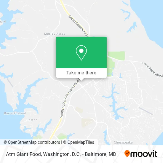 Atm Giant Food map