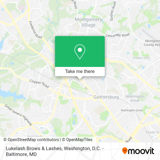 Lukelash Brows & Lashes map