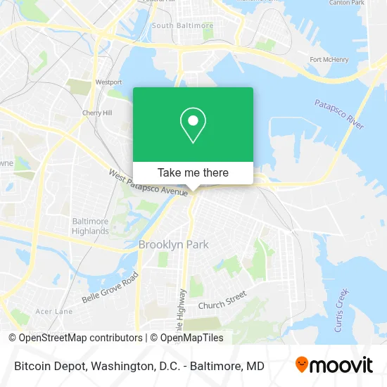 Bitcoin Depot map