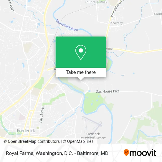 Royal Farms map