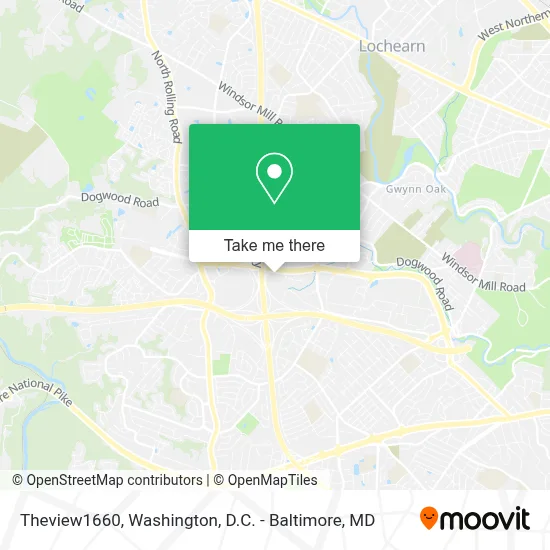 Theview1660 map
