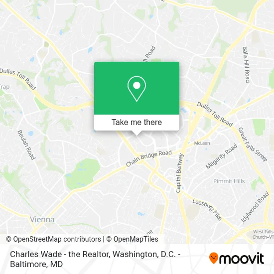 Charles Wade - the Realtor map