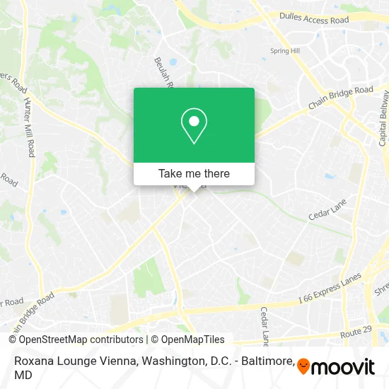 Roxana Lounge Vienna map