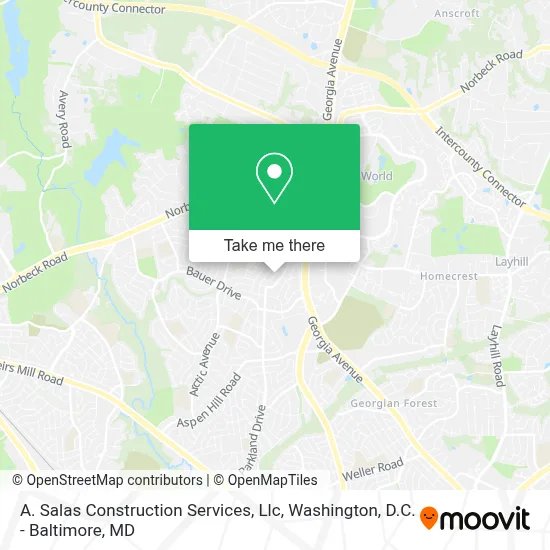 A. Salas Construction Services, Llc map