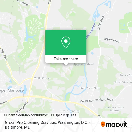 Green Pro Cleaning Services map