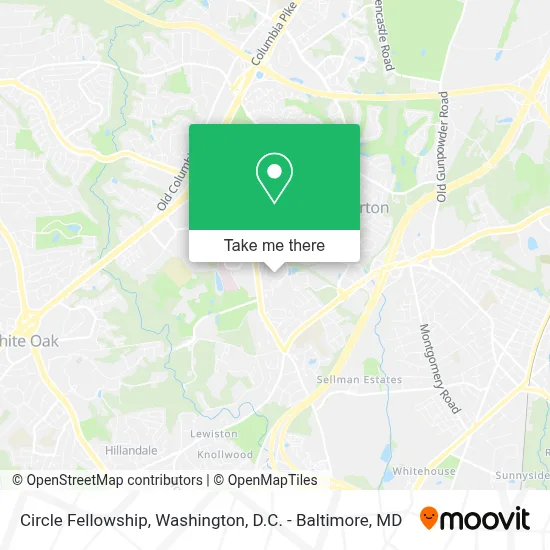 Circle Fellowship map