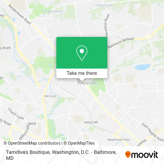 Tamdiva's Boutique map