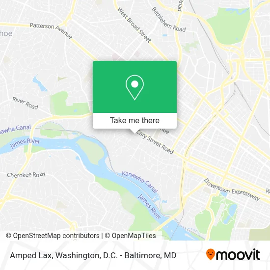 Amped Lax map