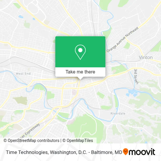 Time Technologies map