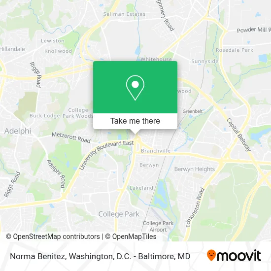 Norma Benitez map
