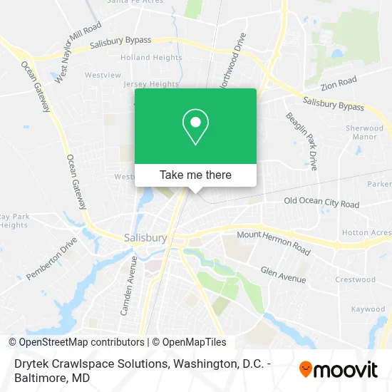 Drytek Crawlspace Solutions map