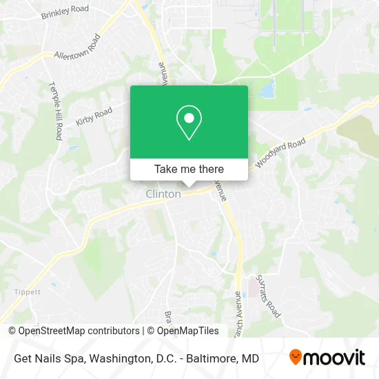 Get Nails Spa map