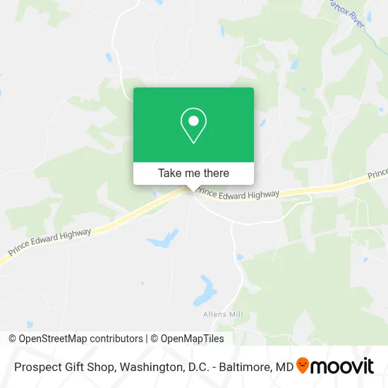 Prospect Gift Shop map