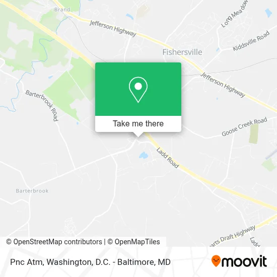 Pnc Atm map