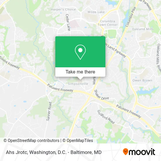 Ahs Jrotc map