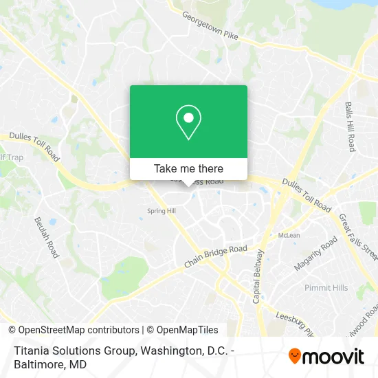 Titania Solutions Group map