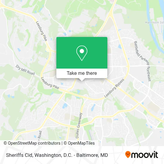 Sheriffs Cid map