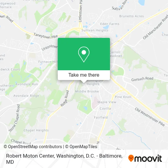 Robert Moton Center map