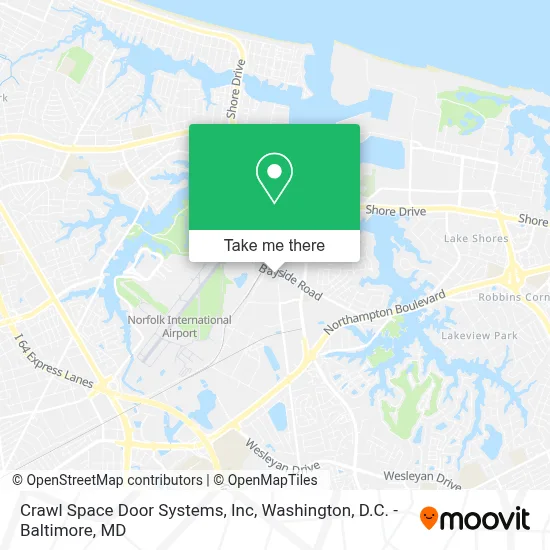 Crawl Space Door Systems, Inc map