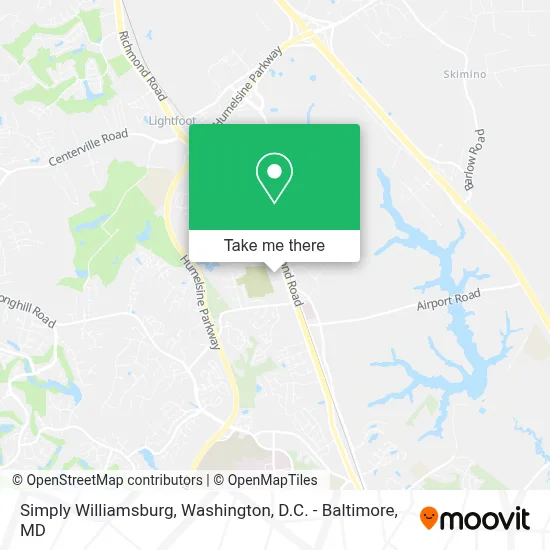 Simply Williamsburg map