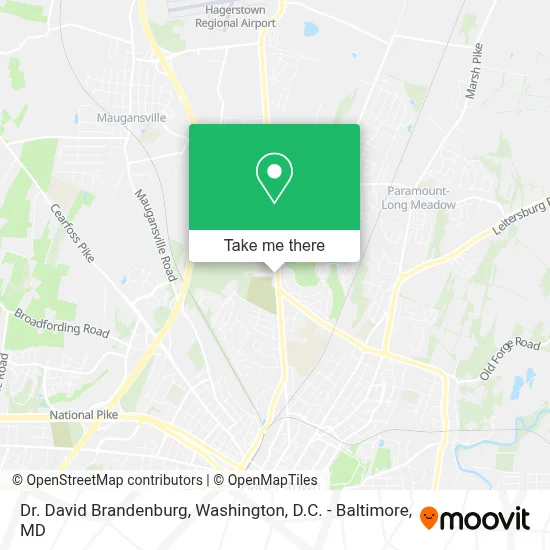 Dr. David Brandenburg map