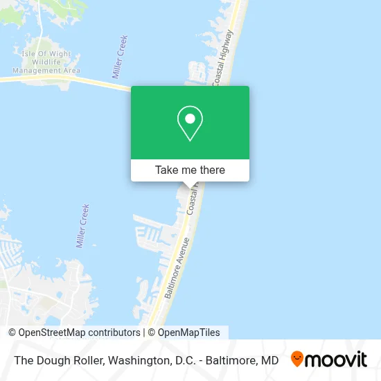 The Dough Roller map
