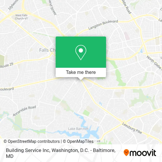 Building Service Inc map