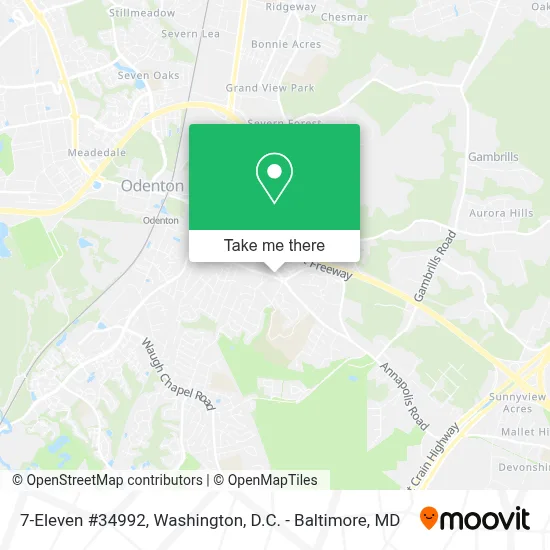 7-Eleven #34992 map
