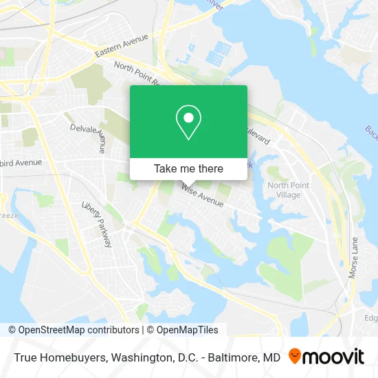 True Homebuyers map