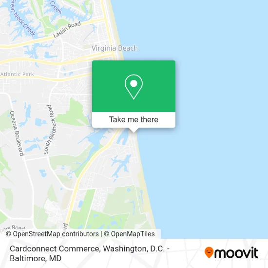 Cardconnect Commerce map