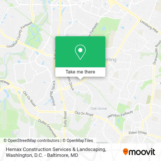 Hemax Construction Services & Landscaping map