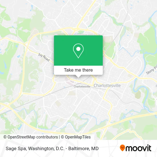 Sage Spa map