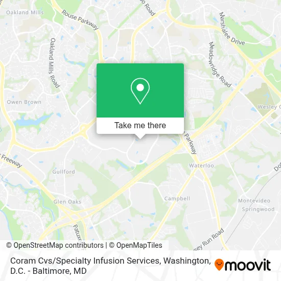 Coram Cvs / Specialty Infusion Services map