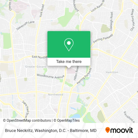 Bruce Neckritz map