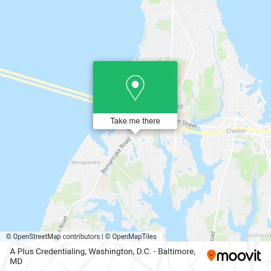 A Plus Credentialing map