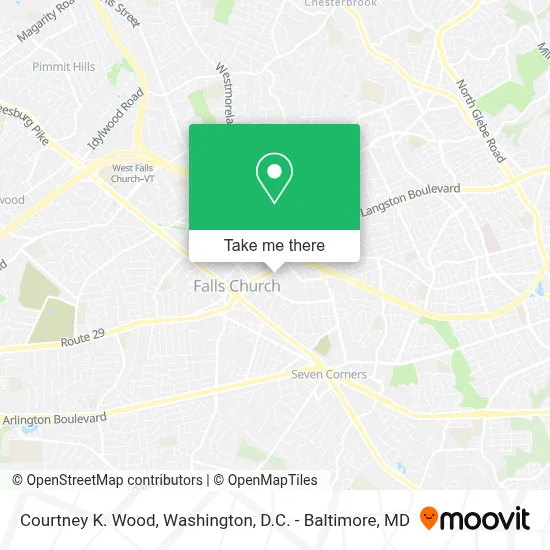 Courtney K. Wood map