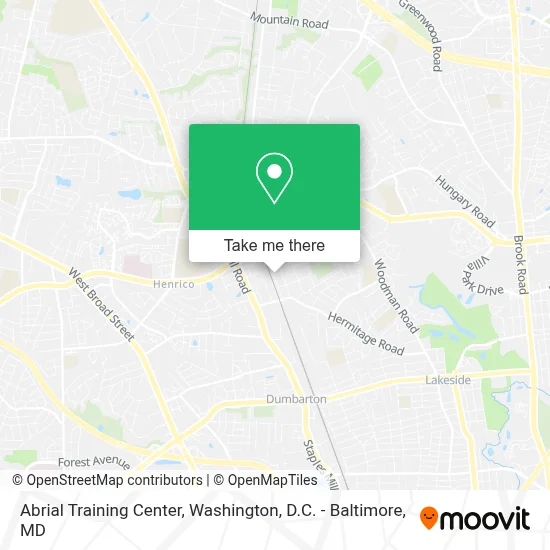 Abrial Training Center map